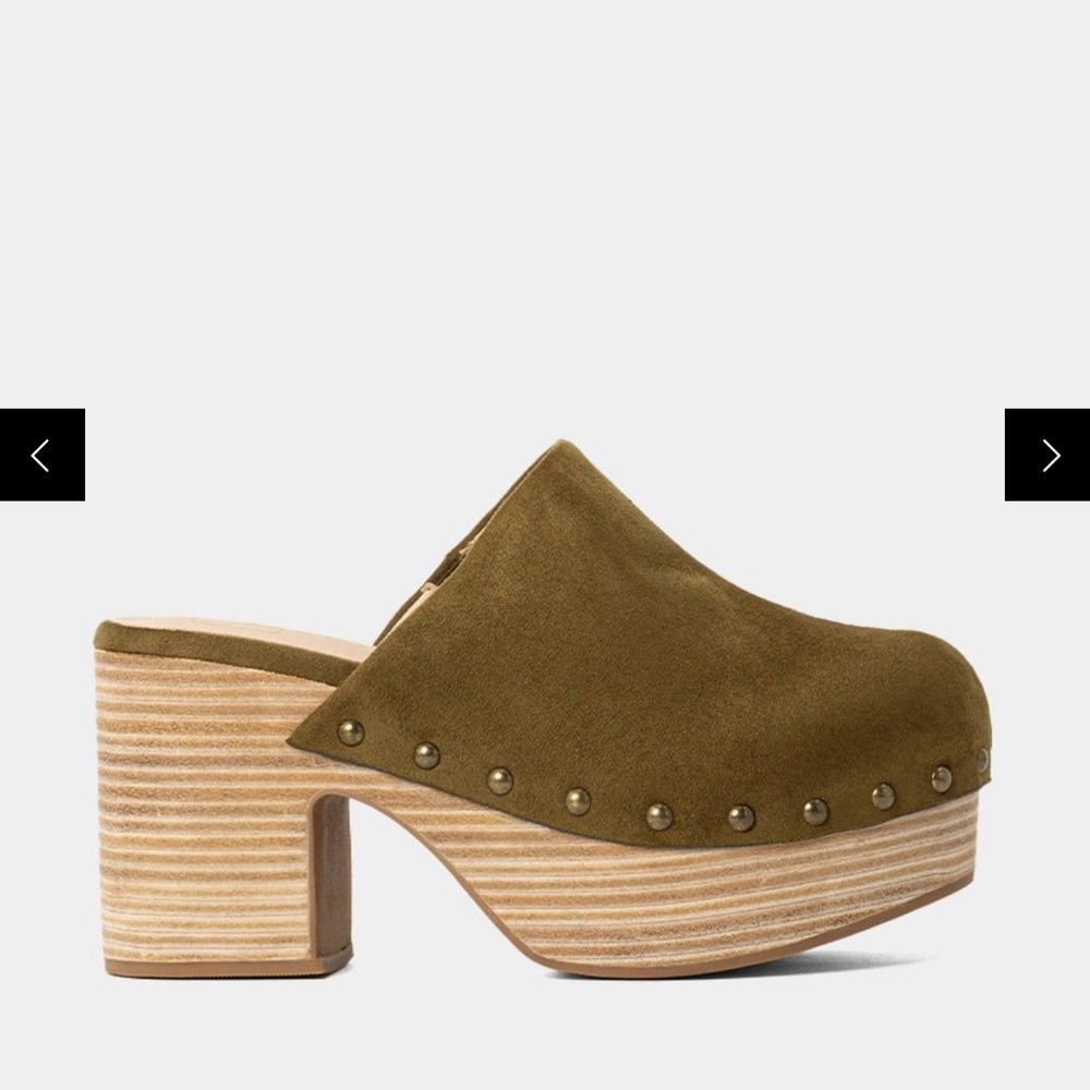 ShuShop GiGi Olive Clogs